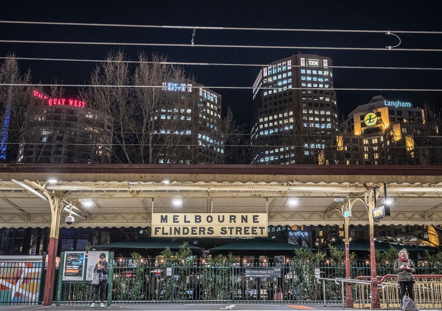 Flinders Street Station Lighting